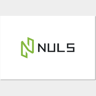 NULS Official "Centered" (Black Text) Posters and Art